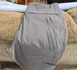Athleta Tan High-Waist Leggings with Pocket